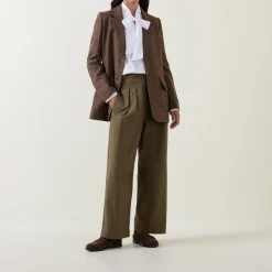 New Anastasia Bow-Tie Blouse Women Tops