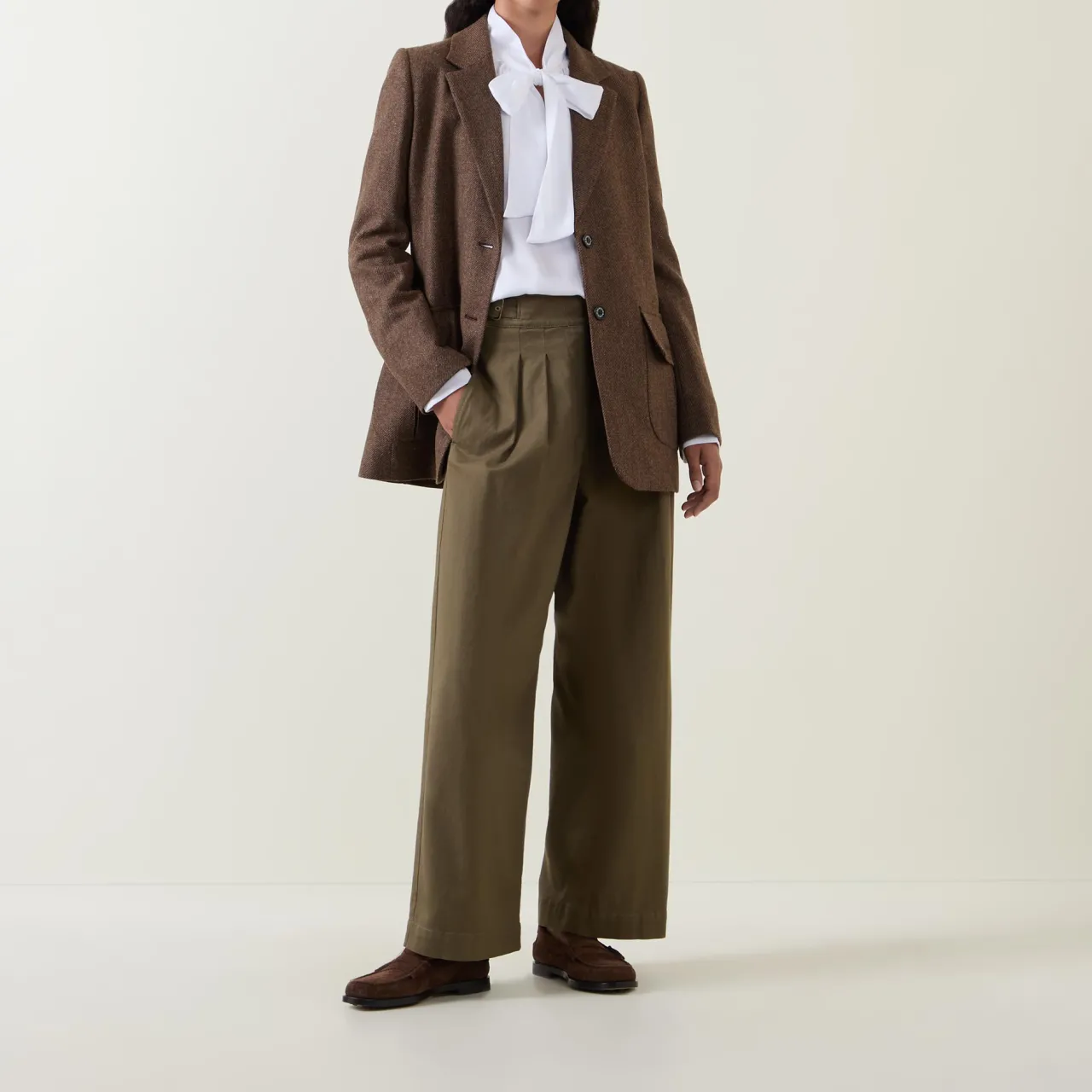 New Anastasia Bow-Tie Blouse Women Tops