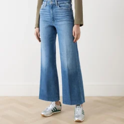 Outlet Anessa Wide-Leg Jeans Women Denim