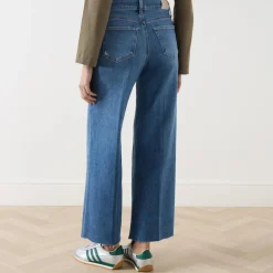 Outlet Anessa Wide-Leg Jeans Women Denim