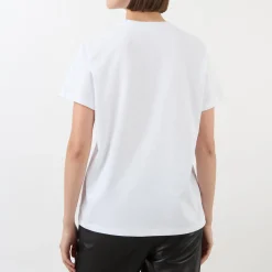 Clearance Animal Print Logo T-Shirt Women Tops