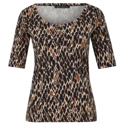 New Animal Ribbed Top Women Tops