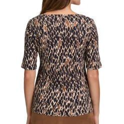 New Animal Ribbed Top Women Tops