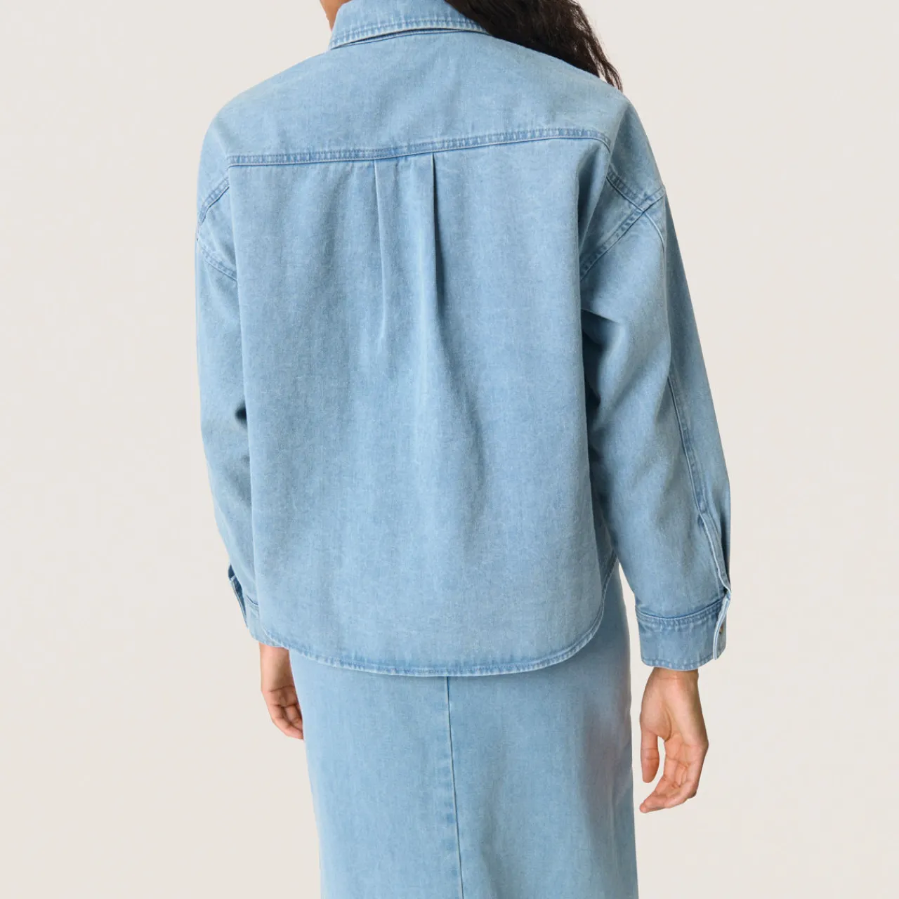 Best Annabeth Denim Overshirt Women Coats & Jackets