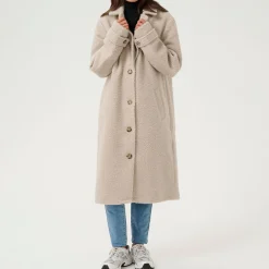 New Anne Single-Breasted Teddy Coat Women Coats & Jackets