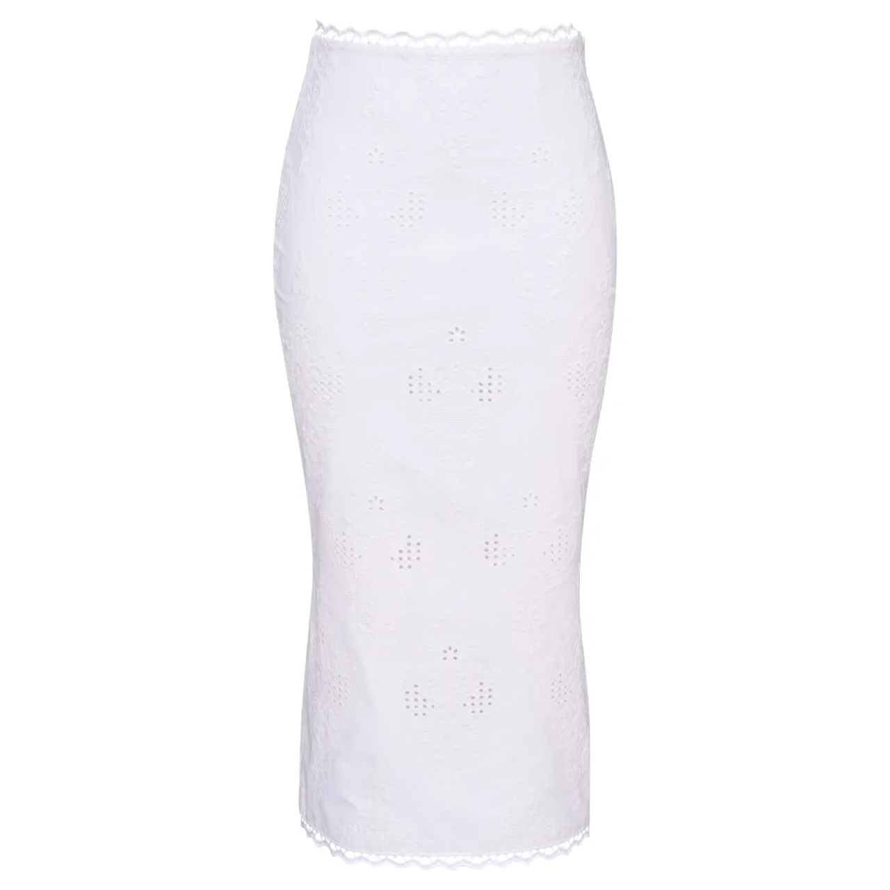 Best Antonie Broderie Anglaise Skirt Women Skirts