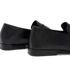 Apley Ruched Leather Loafers Women Loafers