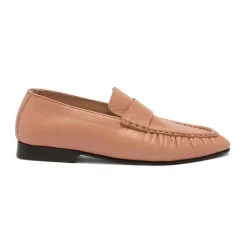 Discount Apley Ruched Leather Loafers Women Loafers