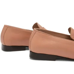 Discount Apley Ruched Leather Loafers Women Loafers