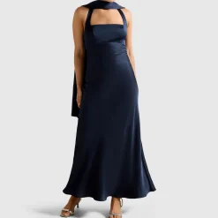 Best April Open Back Flared Dress Women Dresses