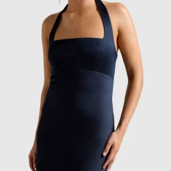 Best April Open Back Flared Dress Women Dresses