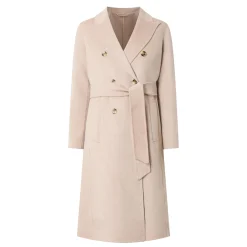 Outlet Ara Double-Breasted Belted Coat Women Coats & Jackets