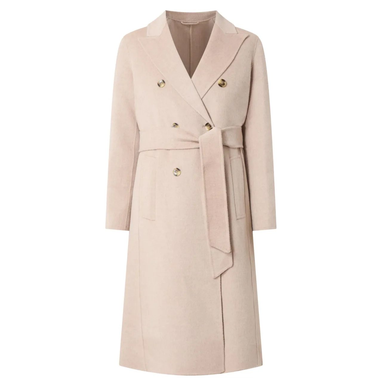 Outlet Ara Double-Breasted Belted Coat Women Coats & Jackets