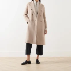 Outlet Ara Double-Breasted Belted Coat Women Coats & Jackets