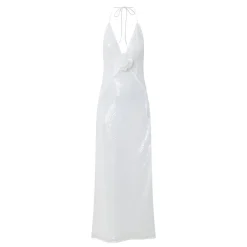 Arcadia Sequin Flared Dress Women Dresses