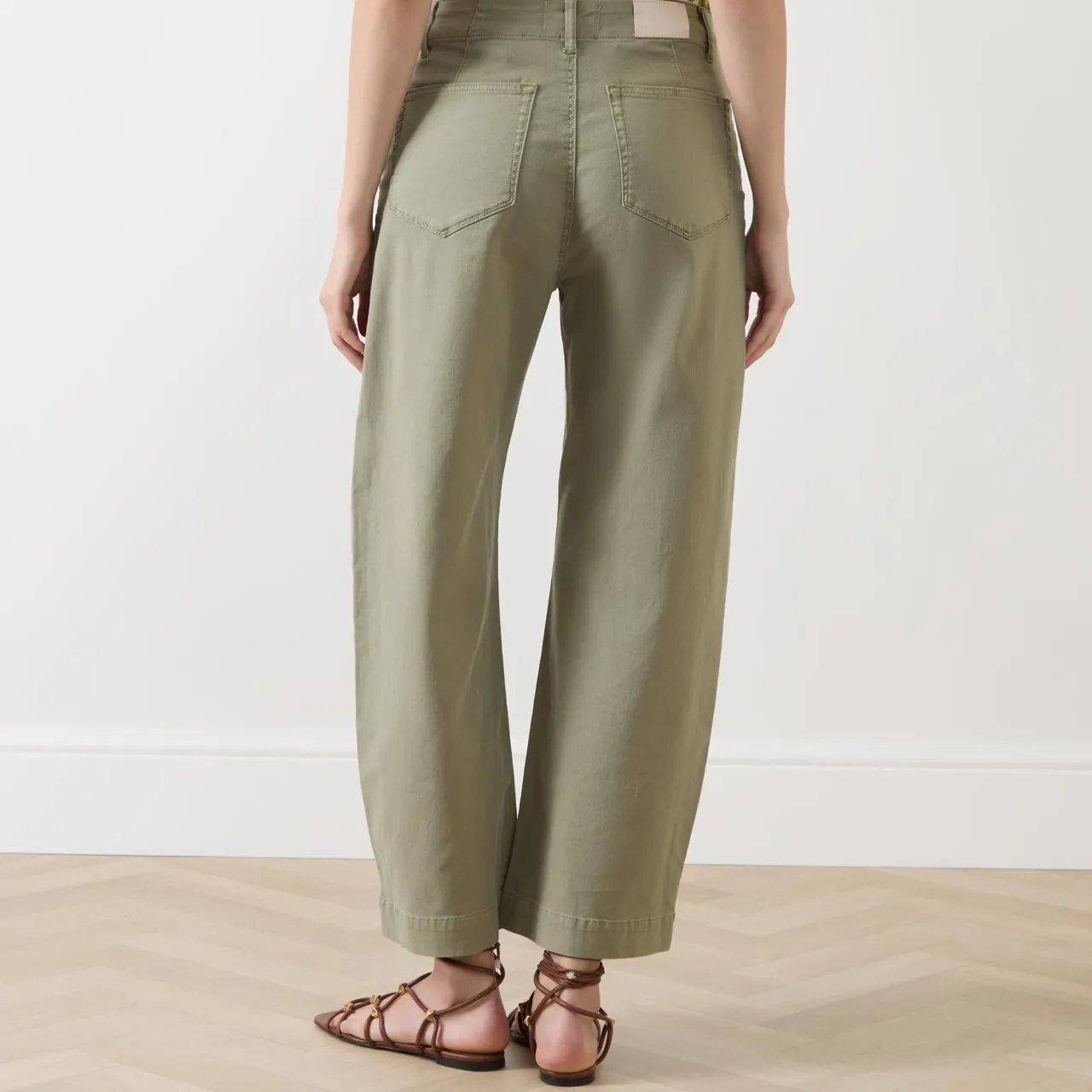 Clearance Arellia Cropped Wide Leg Jeans Women Denim
