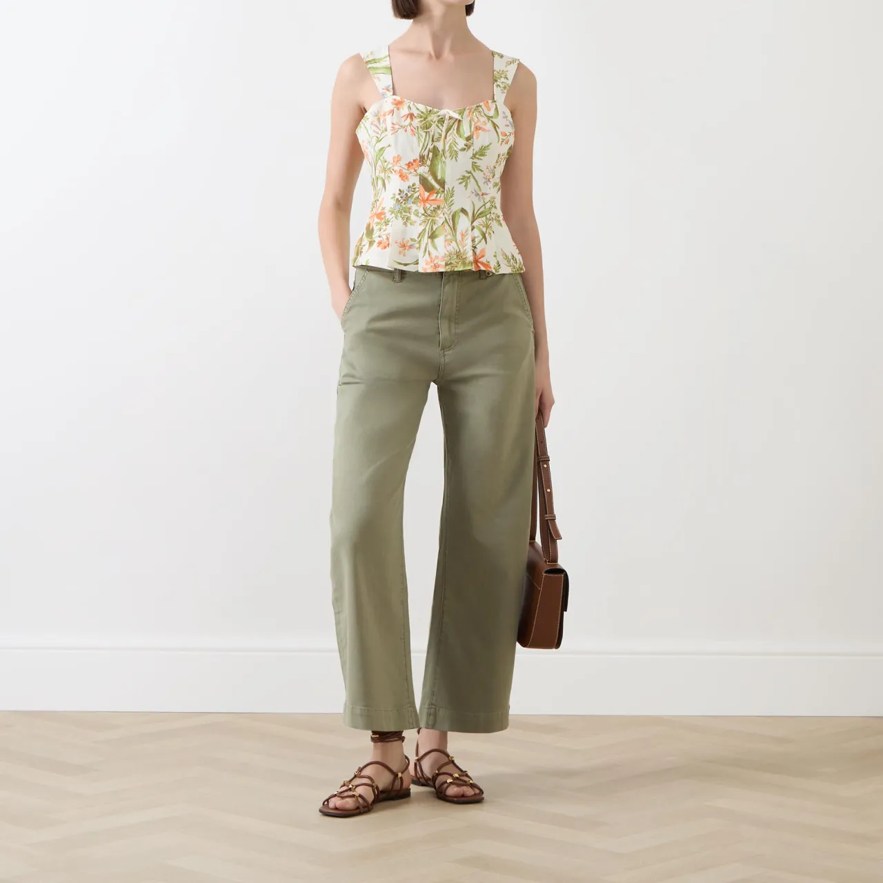 Clearance Arellia Cropped Wide Leg Jeans Women Denim