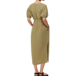 Online Ariella Linen Blend Midi Dress Women Dresses