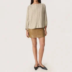 Best Arjana Dotted Blouse Women Tops