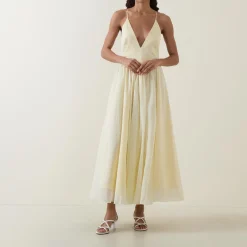 Outlet Arletha Pleated Flared Dress Women Dresses