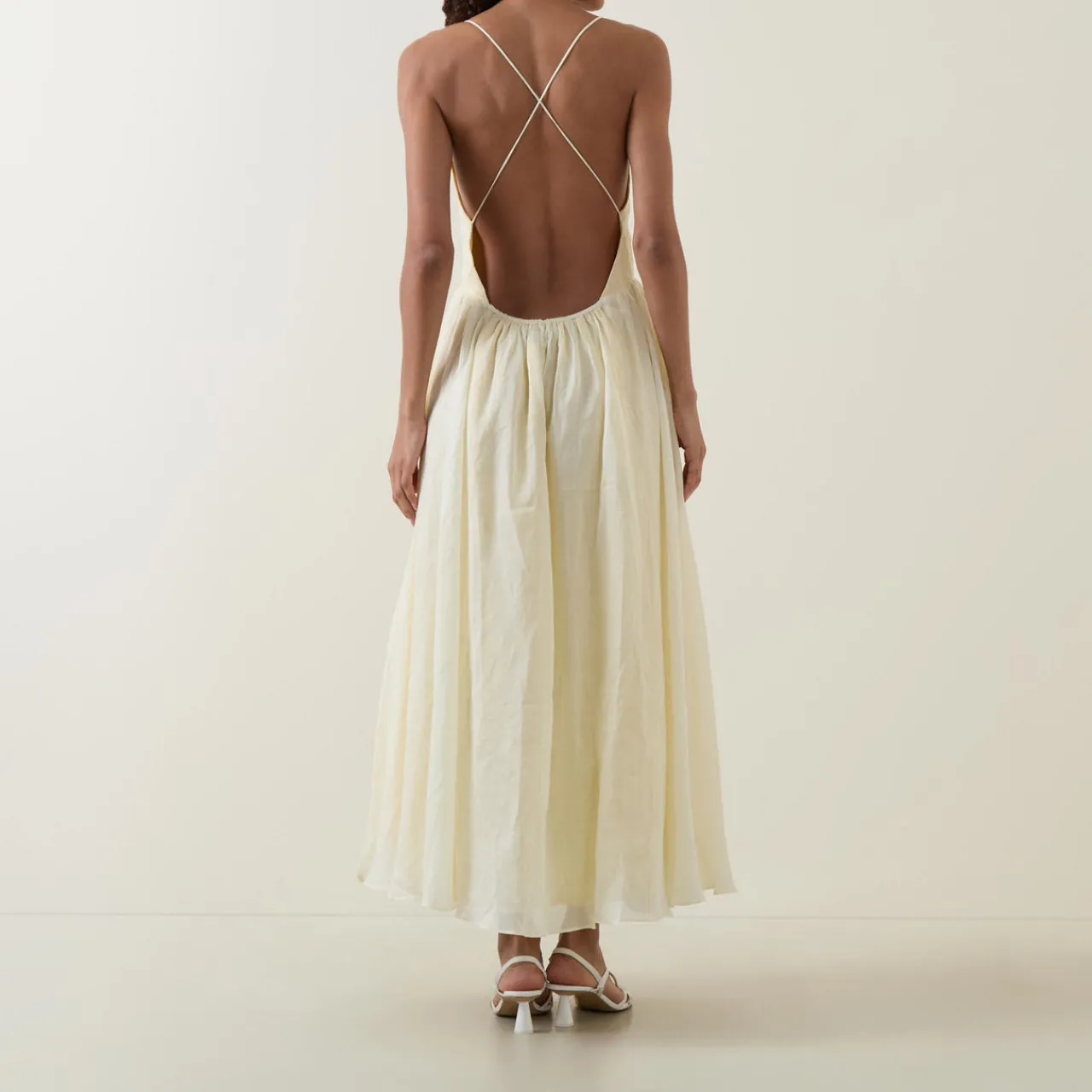 Outlet Arletha Pleated Flared Dress Women Dresses