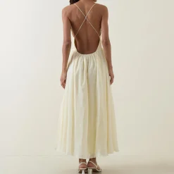 Outlet Arletha Pleated Flared Dress Women Dresses