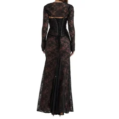 Online Artemis Lace Shrug Gown Women Dresses