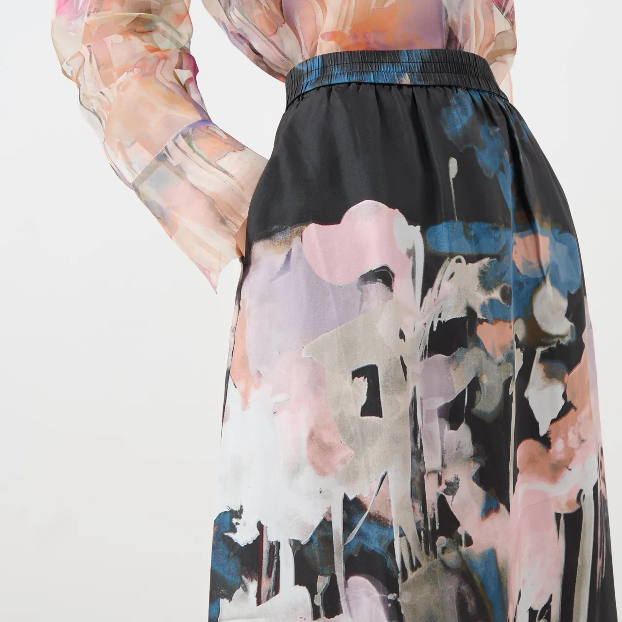 New Aruma Floral Skirt Women Skirts