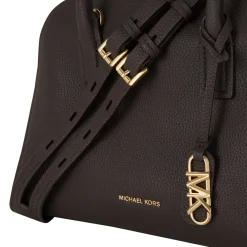 New Ashton Medium Pebbled Leather Satchel Women Crossbody Bags