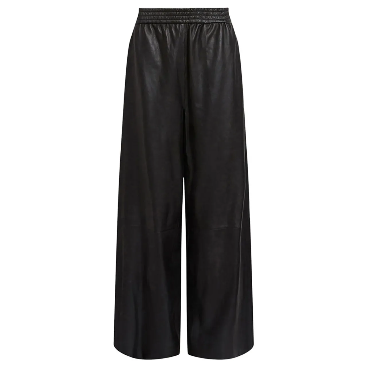 Best Aspen Faux-Leather Wide-Leg Trousers Women Trousers & Shorts