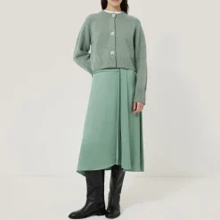 Best Asymmetric Waist Detail Skirt Women Skirts