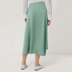 Best Asymmetric Waist Detail Skirt Women Skirts