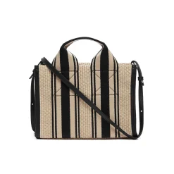 Sale Athena Mini Striped Woven Tote Bag Women Tote Bags