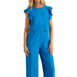 Outlet Aubrey Frill Jumpsuit Women Jumpsuits