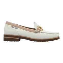 Aubrigo Snaffle-Trim Leather Loafers Women Loafers