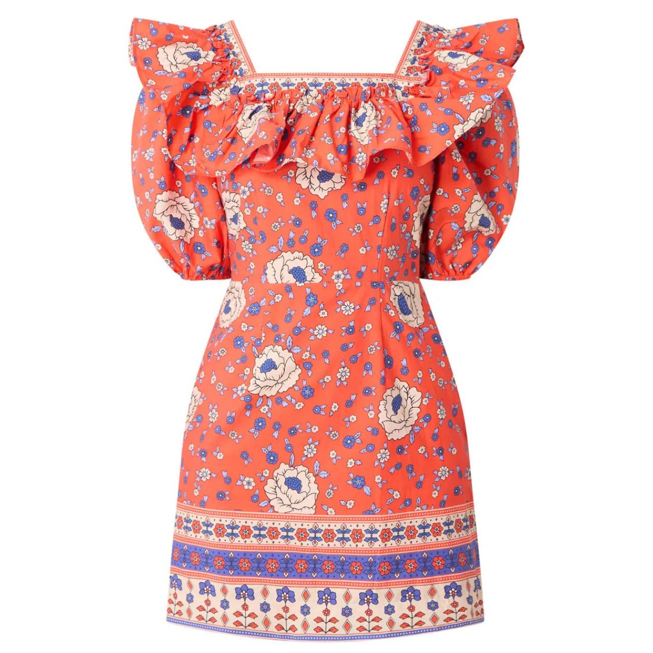 Best August Bohemian Mini Dress Women Dresses
