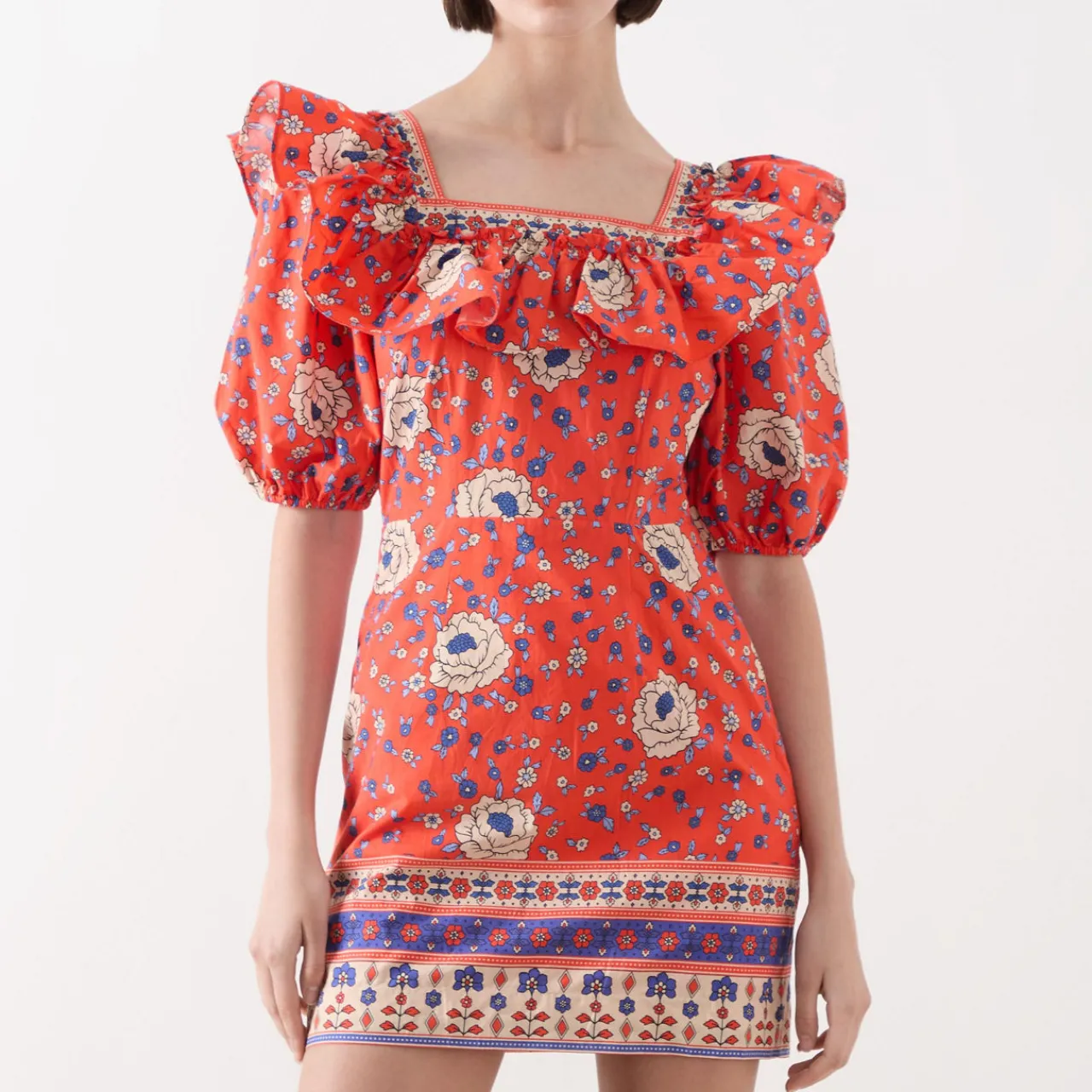 Best August Bohemian Mini Dress Women Dresses