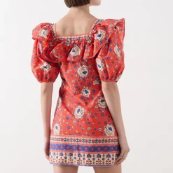 Best August Bohemian Mini Dress Women Dresses
