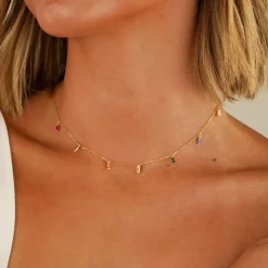 Sale Aura Chakra Necklace Women Necklaces