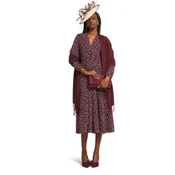 Online Aurora Printed Flared Dress Women Dresses