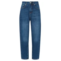 Hot Authentic Barrel High-Rise Jeans Women Denim