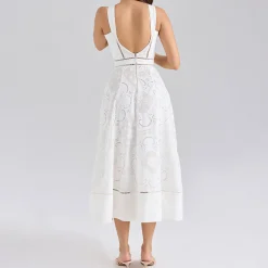Discount Ava Broderie Anglaise Dress Women Dresses