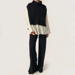 Hot Babbette Boucle Knit Vest Women Sweaters & Cardigans