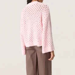 Clearance Babbette Hole Knit Sweater Women Sweaters & Cardigans