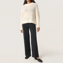 Discount Babbette Hole Knit Sweater Women Sweaters & Cardigans