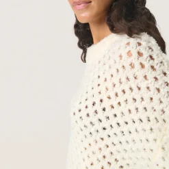 Discount Babbette Hole Knit Sweater Women Sweaters & Cardigans