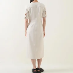 Online Bacca Zip-Fastening Fitted Dress Women Dresses