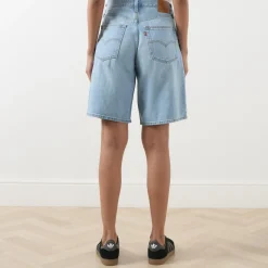 Online Baggy Dad Mid-Rise Shorts Women Trousers & Shorts