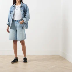 Online Baggy Dad Mid-Rise Shorts Women Trousers & Shorts