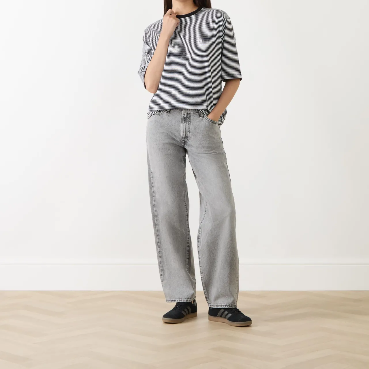 Best Baggy Dad Wide Leg Jeans Women Denim